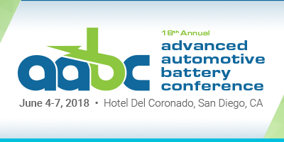 18th Annual Advanced Automotive Battery Conference in San Diego